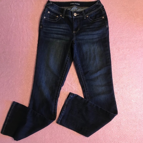 SOLD Maurices Mid Rise Slim Boot Cut Jeans 6 - Picture 3 of 11